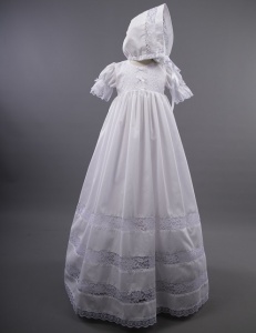 Lori by Millie Grace - Baby Girls Bo-Peep Cotton Lace Gown